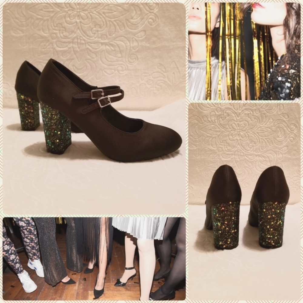 NEW Mary Jane Heels Lolly Double Strap